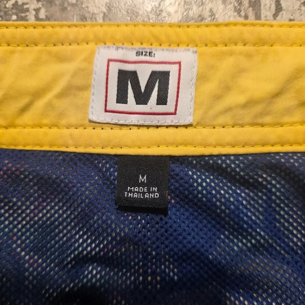 Tommy Hilfiger Vintage Tropical Swim Trunks With Liner Sz. Medium